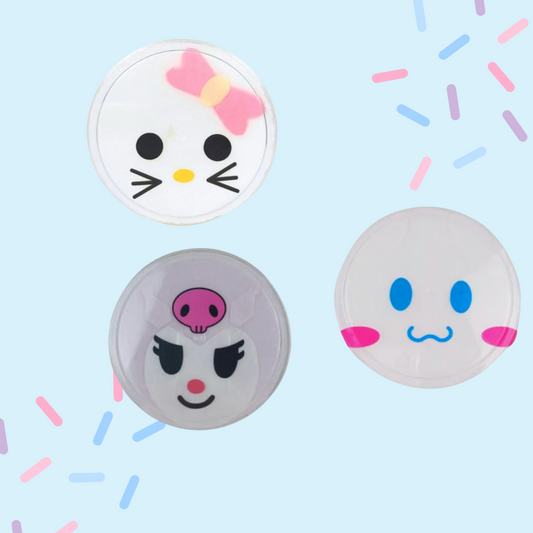 Cotton Candy Character Buckets